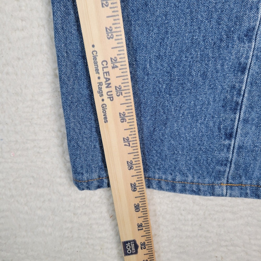 Levi's 505 Regular Fit Jeans Mens 38x30 Blue Medium Wash Straight Leg Denim - Picture 2 of 16